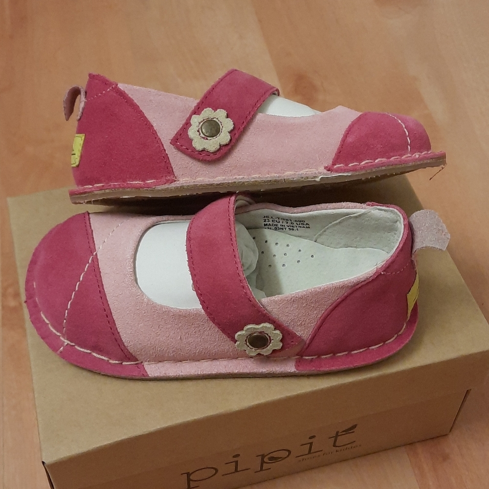 PIPIT by Badorf Kids Jill Leather/Suede Shoe - Picture 3 of 10